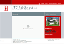 Tablet Screenshot of ifg.it