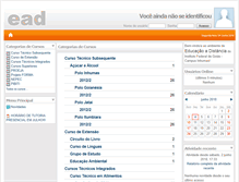 Tablet Screenshot of ead.inhumas.ifg.edu.br
