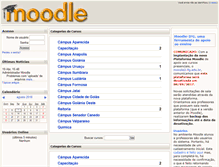 Tablet Screenshot of moodle.ifg.edu.br