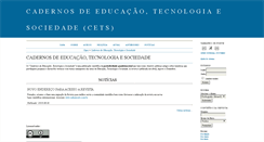 Desktop Screenshot of cadernosets.inhumas.ifg.edu.br